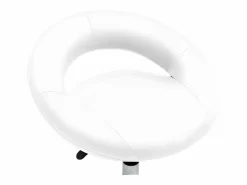 Silla de trabajo con ruedas cuero sintético^Clicnbuy Best