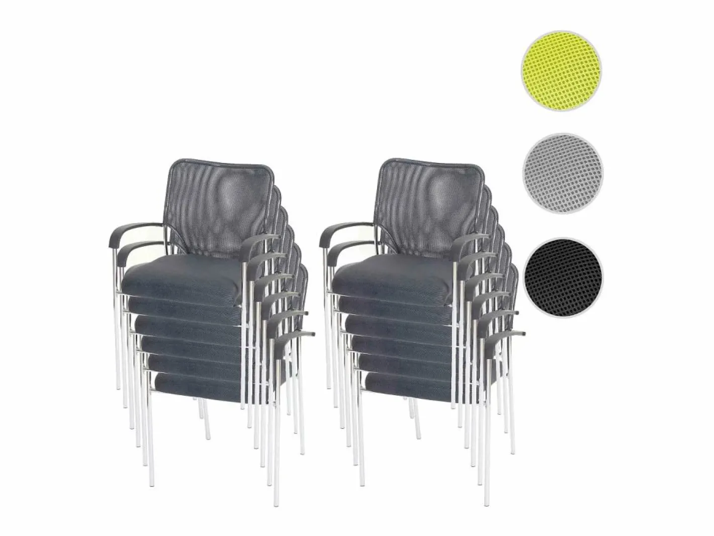 MCW Silla Conferencia|Silla de visita Tucson (juego de 12), asiento , respaldo