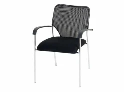 MCW Silla de visita Tucson (juego de 2), asiento , respaldo Negro Online