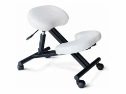 AHD Taburete De Oficina|Silla ergonómica de rodillas para oficina modelo sueco metal Balancesteel -