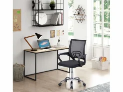 Silla De Escritorio|Silla Estudio Oficina Vita Reposabrazos Ruedas Regulable 60x102x60 cm