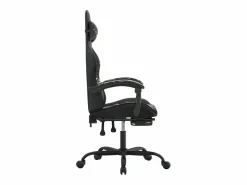 Clicnbuy Silla Gaming|Silla gaming con reposapiés cuero sintético camuflaje