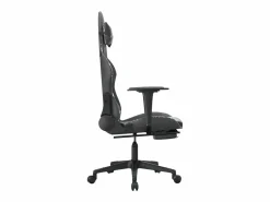 Silla gaming con reposapiés cuero sintético camuflaje^Clicnbuy Clearance