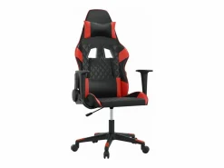 Clicnbuy Silla Gaming|Silla gaming cuero sintético y rojo