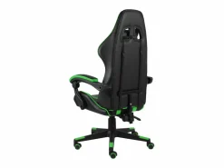 Silla gaming de cuero sintético negro y^Clicnbuy Clearance