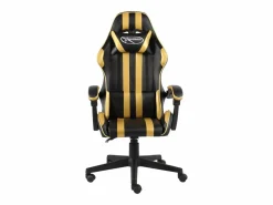 Silla gaming de cuero sintético negro y^Clicnbuy