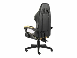 Silla gaming de cuero sintético negro y^Clicnbuy
