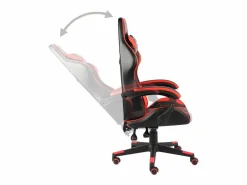 Silla gaming de cuero sintético negro y^Clicnbuy New