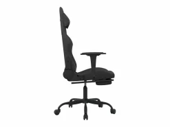 Silla gaming de masaje con reposapiés tela^Clicnbuy Outlet