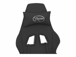 Silla gaming de masaje con reposapiés tela^Clicnbuy Outlet
