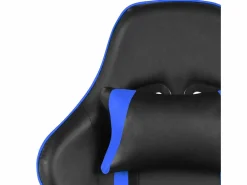 Silla gaming giratoria con reposapiés PVC^vidaxl Hot