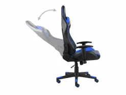 Silla gaming giratoria PVC^vidaxl Best