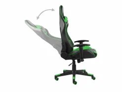 vidaxl Silla Gaming|Silla gaming giratoria PVC