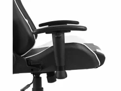 vidaxl Silla gaming giratoria PVC Blanco Best