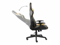 vidaxl Silla Gaming|Silla gaming giratoria PVC