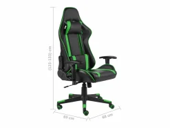 Clicnbuy Silla Gaming|Silla gaming giratoria PVC