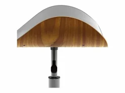 Rendez-Vous Déco Silla giratoria de oficina en piel sintética blanca 79-91cm - Baudoin Blanco Sale