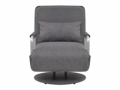 Silla giratoria y sofá cama tela oscuro ES77608^ Hot