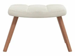 Silla mecedora con reposapiés terciopelo^vidaxl Best