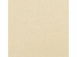 vidaxl Sillón Balancín|Silla mecedora de tela blanco