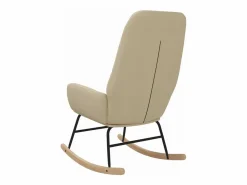 Silla mecedora de tela color^vidaxl Sale