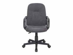 Silla Oficina Antracita con Ruedas, Reposabrazos y Regulable 57x103x46 cm^ New