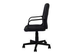 Silla Oficina Antracita con Ruedas, Reposabrazos y Regulable 57x103x46 cm^ New