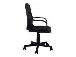 Silla Oficina Antracita con Ruedas, Reposabrazos y Regulable 57x103x46 cm^ New