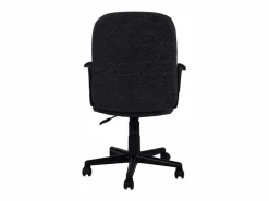 Silla Oficina Antracita con Ruedas, Reposabrazos y Regulable 57x103x46 cm^ New