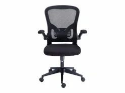 Silla Oficina Lexi Giratoria, Regulable, Reposabrazos, 66x108x64 cm Negro Discount