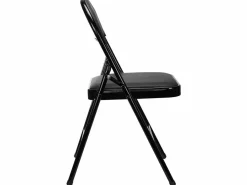 ORION91 Silla Plegable Acolchada O91 Negro Clearance