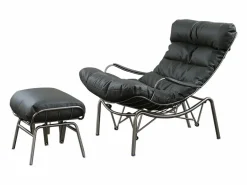 Kawola Sillón - piel - ROWA Gris Online