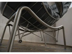 Kawola Sillón - piel - ROWA Gris Online