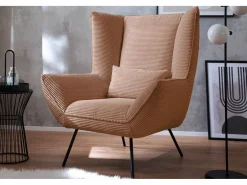 Kawola Sillón - marrón Pana - IVA Marru00f3n Outlet