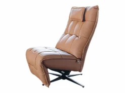 Kawola Sillón - marrón piel - MIKO Marru00f3n Clearance