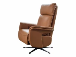 Kawola Sillón - marrón piel - NAMA Marru00f3n Outlet