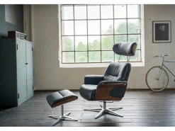 Kawola Sillón - piel - TOSAR Negro Outlet