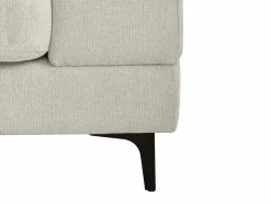 Vente-unique Sillón 1 plaza en tela texturizada de color JAMOLO Beige Hot