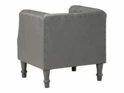 Sillón | Silla de cuero auténtico SHL3458^ Best