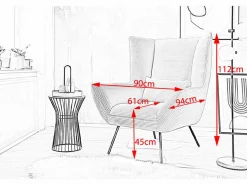 Sillón - Pana - IVA^Kawola New