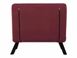 Menzzo Sillón Altadena 109, Rojo, 78x60x78cm, Tapiz, Patas: Metal Granate Discount
