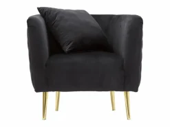 Sillón Bucarest 76x74x71 cm Negro Discount