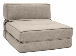 Miliboo Sillón Cama|Sillón cama de 1 plaza de tela color KATY