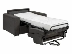 Sillón cama de apertura rápida en tela - Cama de 70 cm - Colchón de 14 cm VIZIR^Vente-unique Online