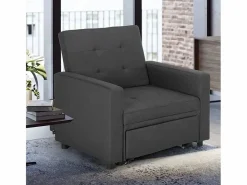 Sillón cama individual con reposabrazos de diseño moderno Brooke -^Le roi du relax Outlet