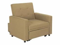 Sillón cama individual con reposabrazos de diseño moderno Brooke -^Le roi du relax