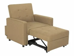 Sillón cama individual con reposabrazos de diseño moderno Brooke -^Le roi du relax