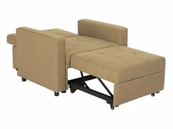 Sillón cama individual con reposabrazos de diseño moderno Brooke -^Le roi du relax
