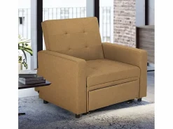 Sillón cama individual con reposabrazos de diseño moderno Brooke -^Le roi du relax