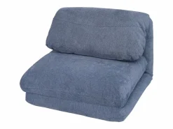 Sillón cama -E68, azul claro^MCW Online